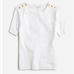 JCrew Perfect Fit Elbow Sleeve T Shirt